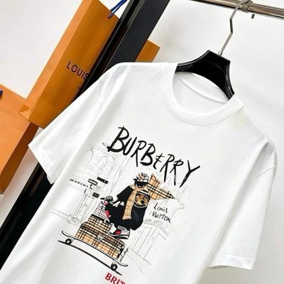 Burberry Knight Sketch Cotton T-shirt — 3