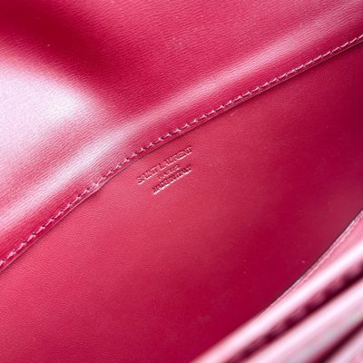 Saint Laurent Voltaire calfskin shoulder bag — 8