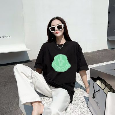 Moncler Enfant white cotton t-shirt — 10