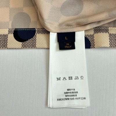 Louis Vuitton Damier Silk short-sleeved shirt — 10