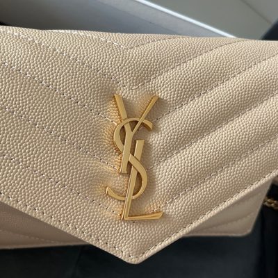 Saint Laurent Classic Cassandre Chain Wallet — 5