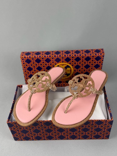Tory Burch Miller Knotted Pave sandals