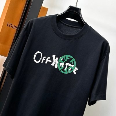 Off-White black crew-neck t-shirt — 3