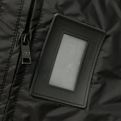 Prada Black Re-Nylon Puffer Jacket — 10