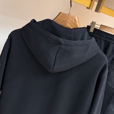 Lv zip-up hoodie and matching sweatpants set — 13