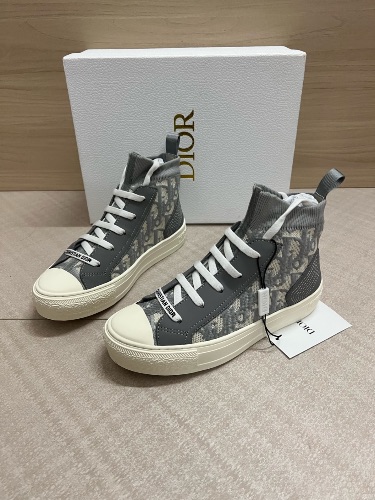 Dior Walk'n'Dior technical mesh high-top sneakers — 3