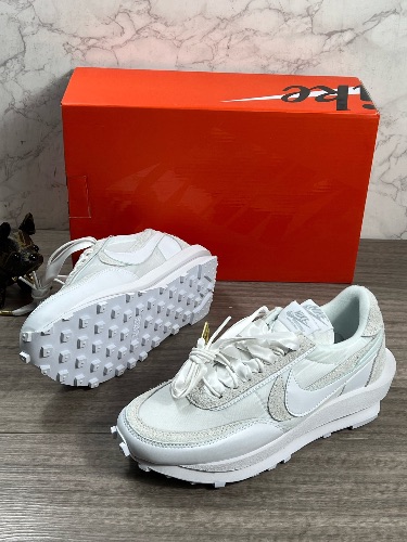 Nike LDWaffle Sacai White Nylon trainers — 4