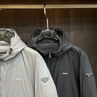 Prada Re-Nylon hooded jacket — 9