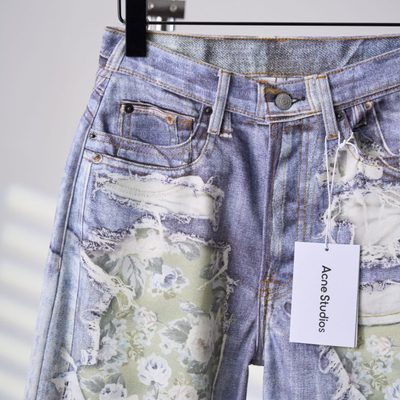 Acne Studios 1981 Trompe-l'œil wide-leg jeans — 5