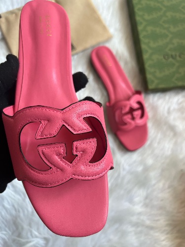 Gucci Cosmos Interlocking G slide sandals — 3