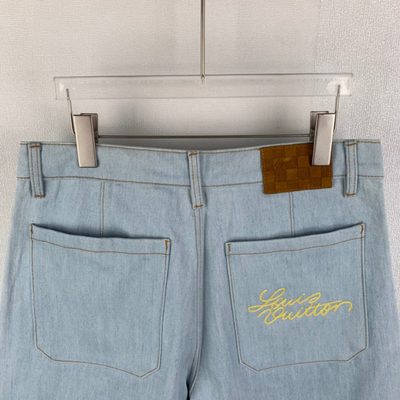 Louis Vuitton denim workwear shorts — 4
