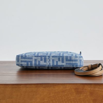 Fendi Baguette Denim Pouch (T) — 4