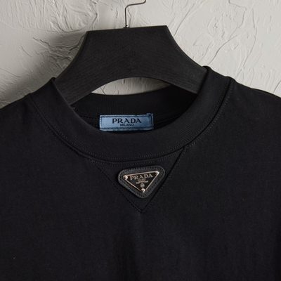 Prada black cotton T-shirt — 3