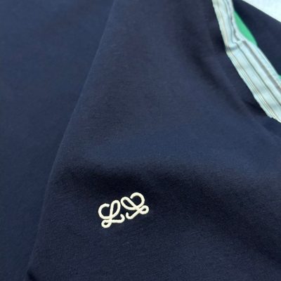 LOEWE blue cotton-blend t-shirt — 7