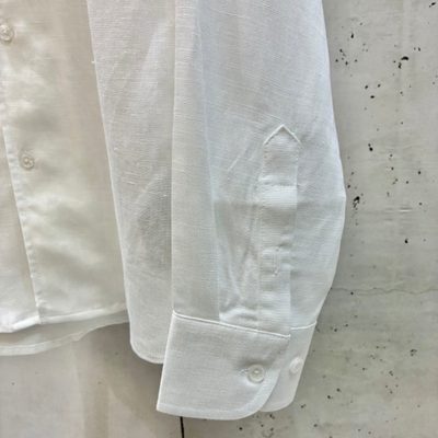 Loro Piana men's white linen shirt and trousers sets — 5