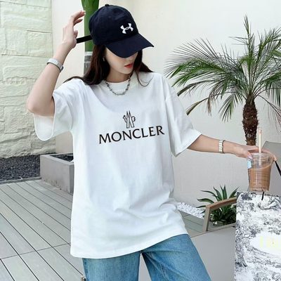 Moncler cotton crewneck t-shirt — 10