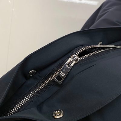 Prada Hooded Technical Fabric Down Jacket — 8