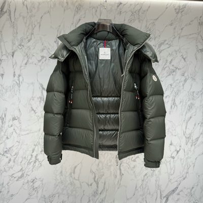 Moncler hooded short puffer jacket — 5