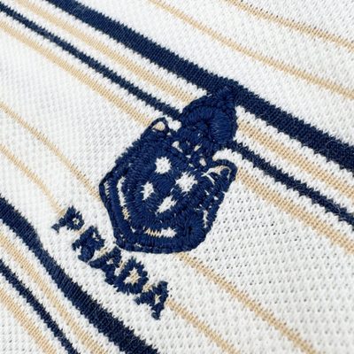 Prada striped piqué polo shirt — 5