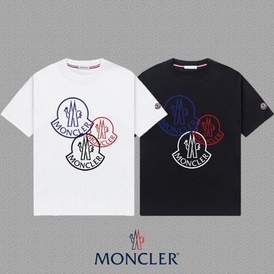 Moncler printed round neck t-shirt — 3
