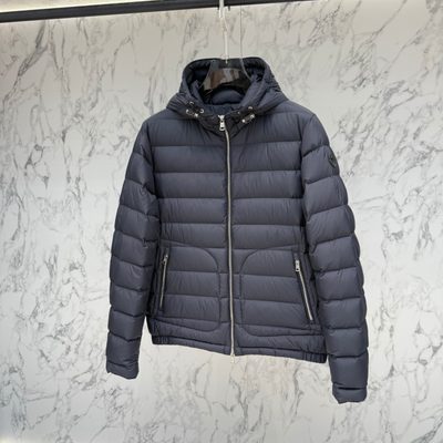 Moncler Sestriere Hooded Short Down Jacket — 8