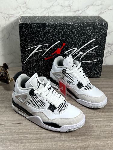 Nike Air Jordan 4 Retro "Military Black" sneakers — 4