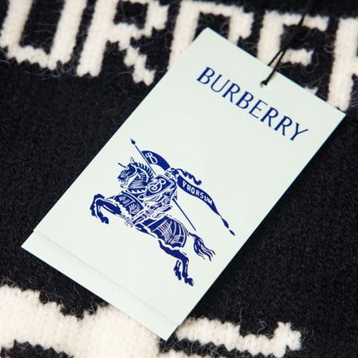 Burberry Knight Wool Cashmere Sweater — 10