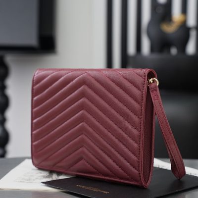 Saint Laurent Cassandre Matelassé Flap Pouches — 8