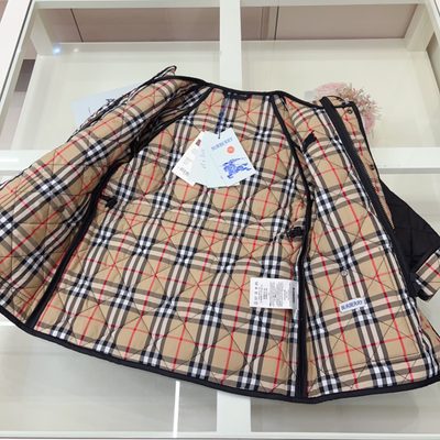 Burberry Kids quilted jacket — 3