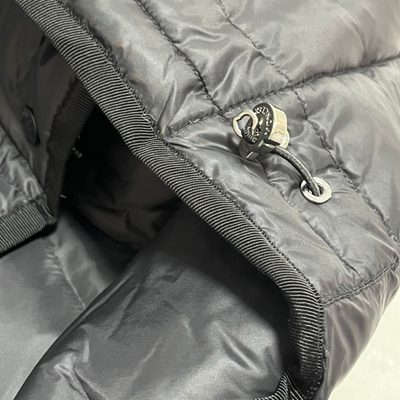 Moncler Hermine Long Down Jacket — 4