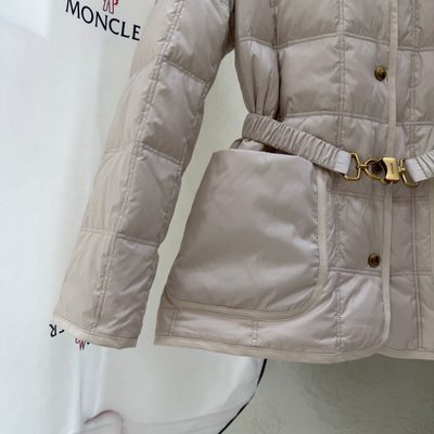 Moncler Cygnes Belted Short Down Jacket — 5