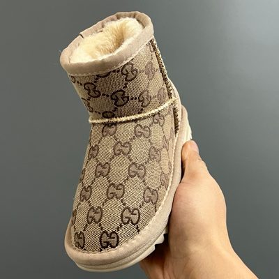 Gucci GG Monogram mini boots — 3