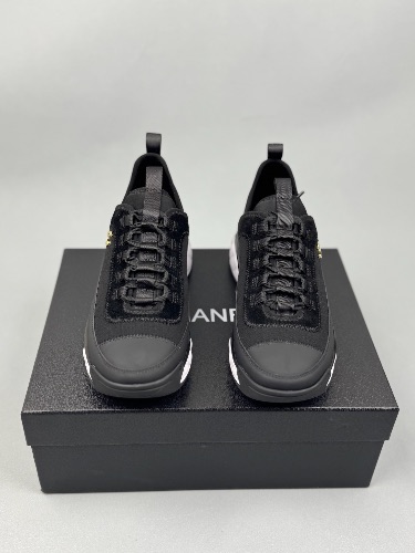 Chanel Velvet Calfskin & Mixed Fibers sneakers — 3
