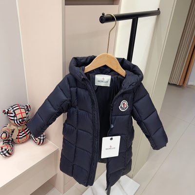 Moncler children's hooded puffer jacket — 4