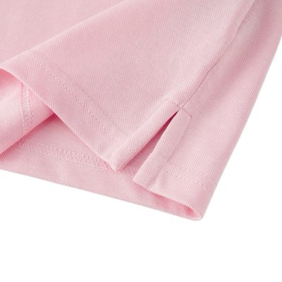 Prada piqué polo shirt in powder pink — 7