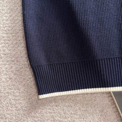 long-sleeved knit sweater — 6
