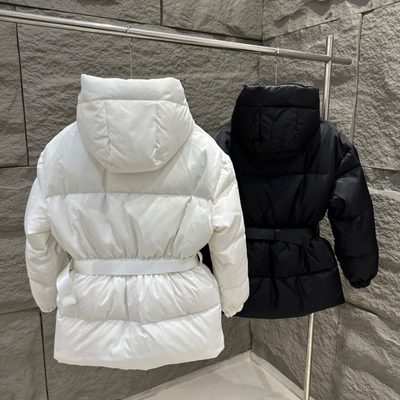 Prada Re-Nylon Down Puffer Jackets with Belt Bag — 3