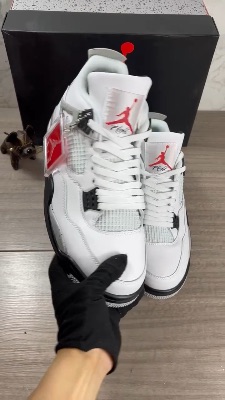 Nike Air Jordan 4 Retro OG White Cement sneakers — 5