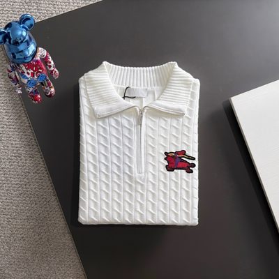 Burberry long-sleeved knit sweater — 8