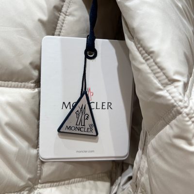 Moncler Cygnes Belted Short Down Jacket — 10