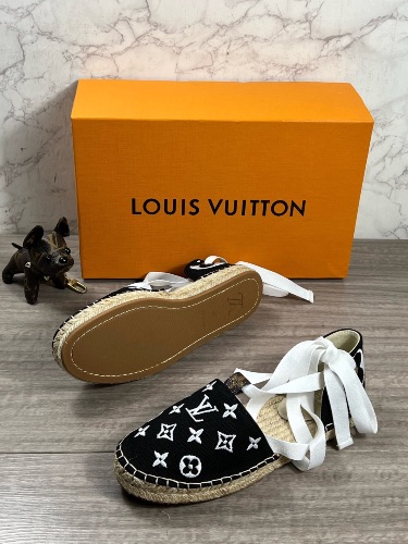 Louis Vuitton monogram canvas espadrilles