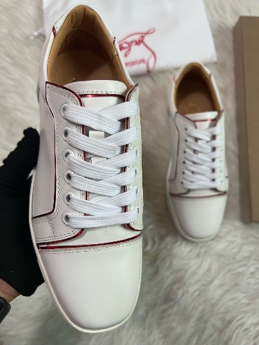 Christian Louboutin Fun Vieira leather sneakers — 3