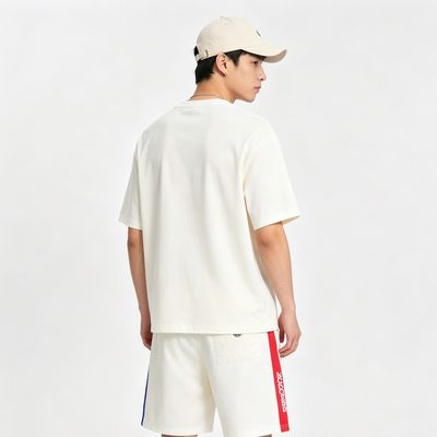 Moncler logo-stripe track shorts — 7