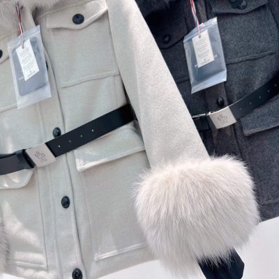 Moncler Grenoble Devez Shearling-Trimmed Field Jacket — 4
