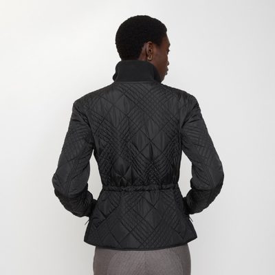 Burberry Micro Check-stitch Nylon Wakerley Jacket — 7