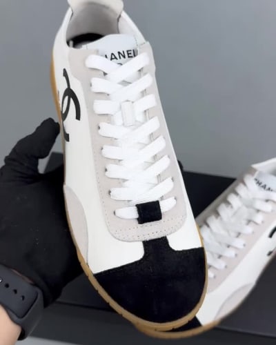 Chanel Calfskin & Embossed Suede Calfskin — 5