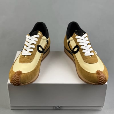 Loewe Flow Runner sneakers in nylon and suede — 4
