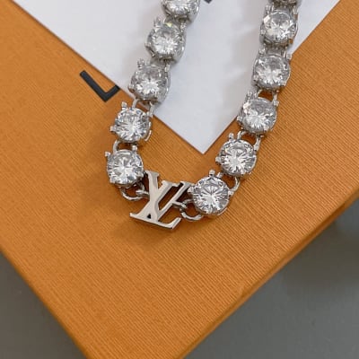 Louis Vuitton Crystal Blanc M bracelet — 9