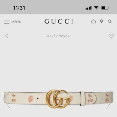 Gucci Belt