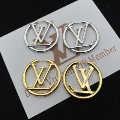 Louis Vuitton Louise hoop earrings — 6